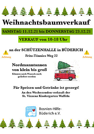 Weihnachtsbaumverkauf 2021